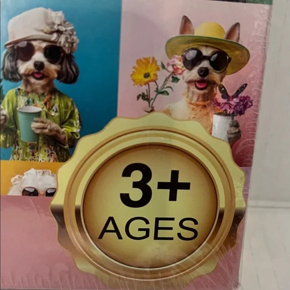 Colorful Dog  Jigsaw Puzzle 500 Pieces - Picture 4 of 8